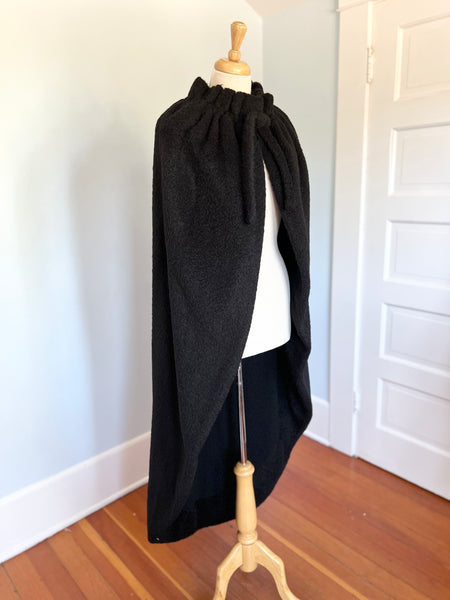 Documented Couture A/W 1964 “Yves Saint Laurent” Mohair Cocoon Cape