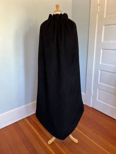 Documented Couture A/W 1964 “Yves Saint Laurent” Mohair Cocoon Cape