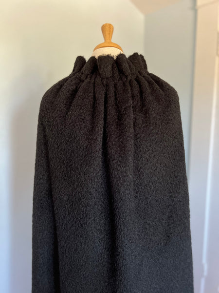 Documented Couture A/W 1964 “Yves Saint Laurent” Mohair Cocoon Cape