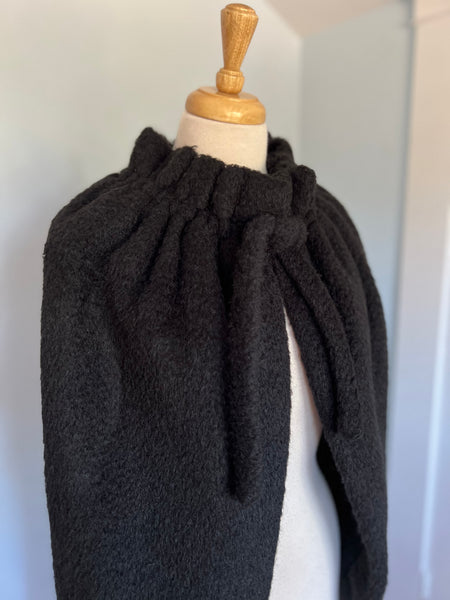 Documented Couture A/W 1964 “Yves Saint Laurent” Mohair Cocoon Cape