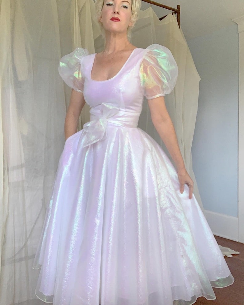 The Iridescent Fairy Dress – butchwaxvintage