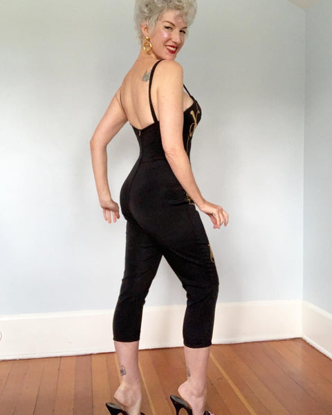 Rare 1950s "Ceeb of Miami" Musical Rock n' Roll Jumpsuit