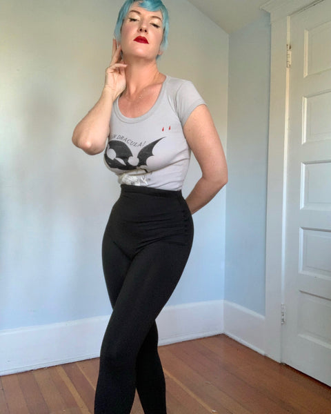 Deadstock 1977 “I Saw Dracula” Edward Gorey Sexy Fitted T-Shirt
