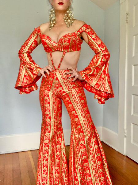 Custom Made 1970s Las Vegas Jumpsuit