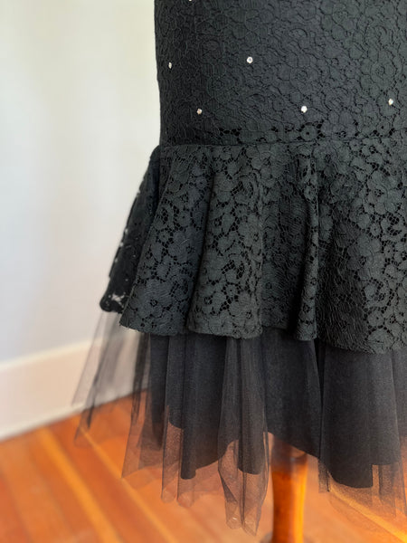 1950s “House of Nines California” Lace Cocktail Dress