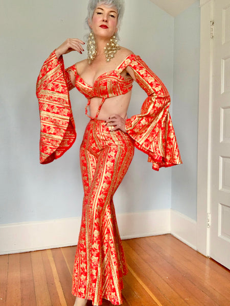 Custom Made 1970s Las Vegas Jumpsuit