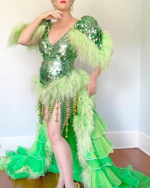 Custom Made Showgirl Costume