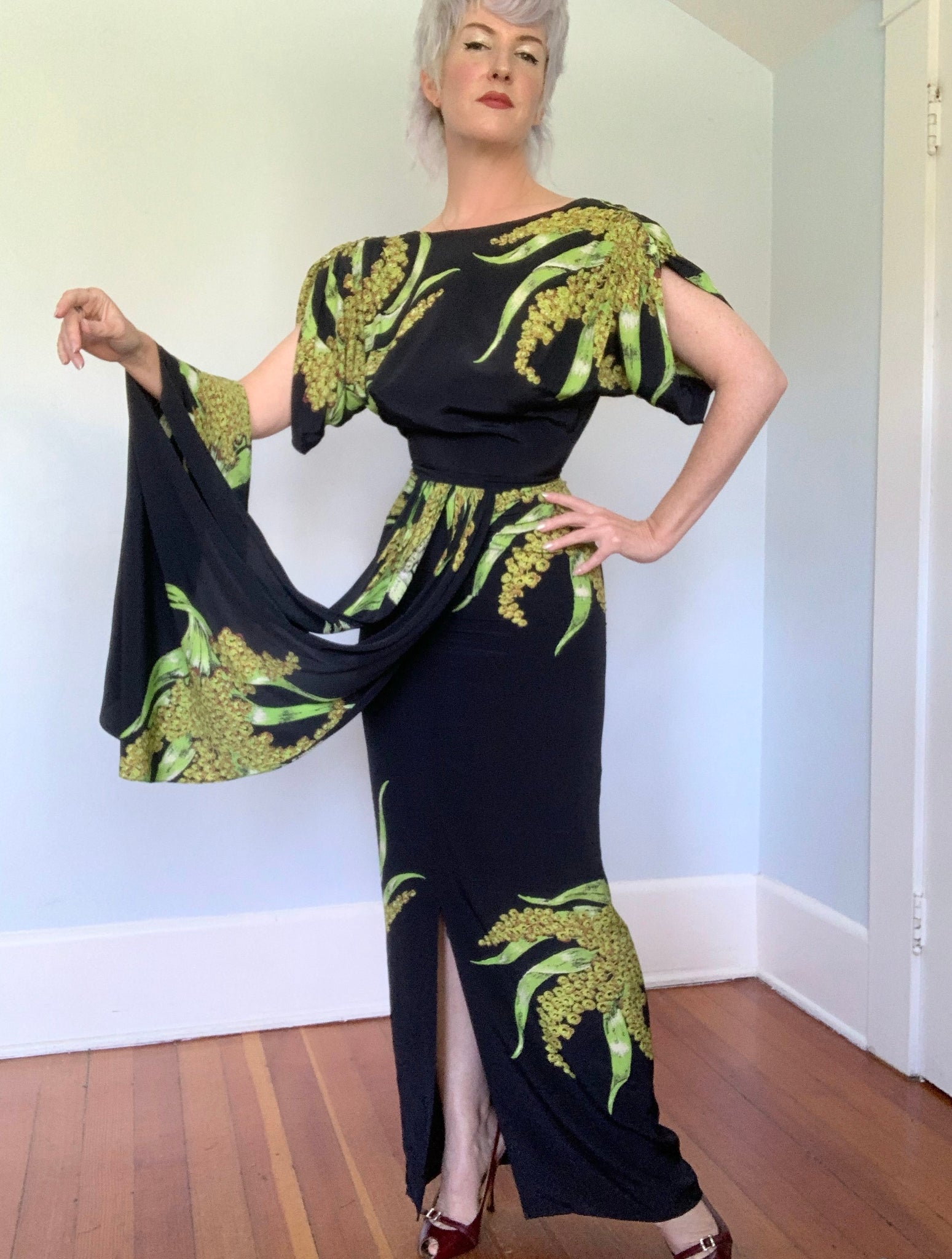 mimosa silk dress mimosa dress Aqui