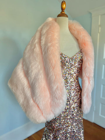 Sparkles and faux fur!