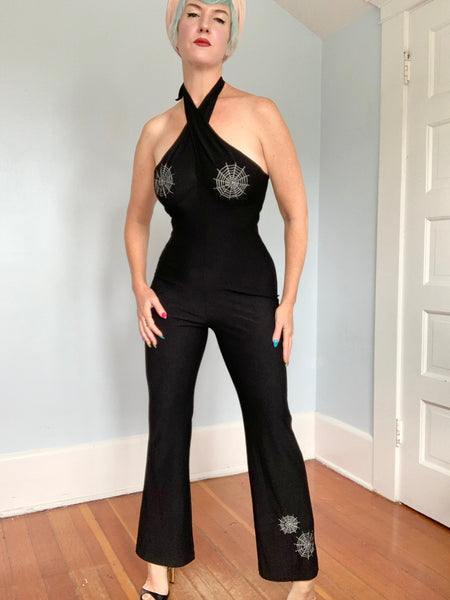 1990s Spiderweb Jumpsuit