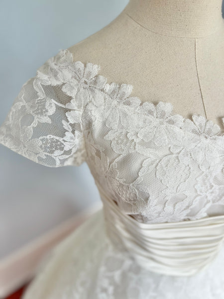 Designer 1950s “Cahill of Beverly Hills” Wedding Dress