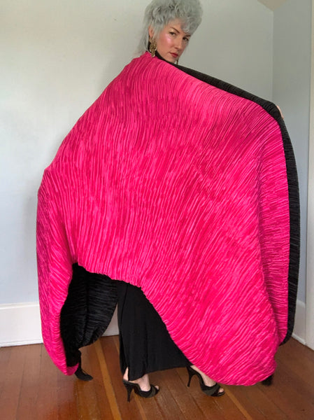 Pleats Please-esque Super Reversible Shawl