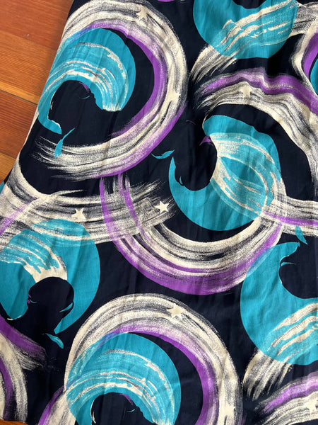 1940s “Cole of California” Celestial Print Cold Rayon Ensemble