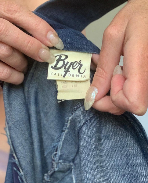 Darling 1970s Denim Overalls