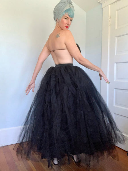 1980s Mega-Tulle Ballet Skirt