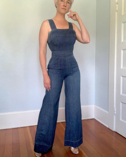 Darling 1970s Denim Overalls