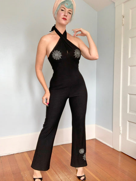 1990s Spiderweb Jumpsuit
