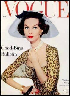 1950s “Norman Norell” Silk Leopard Print Party Dress