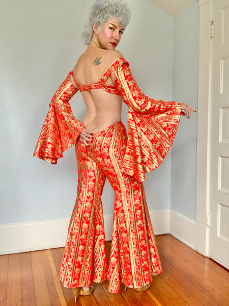 Custom Made 1970s Las Vegas Jumpsuit