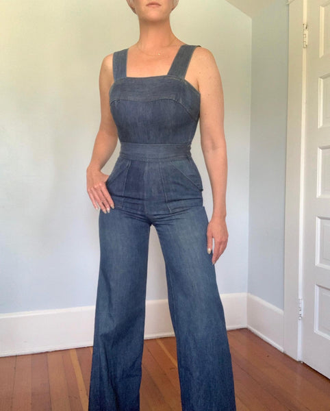 Darling 1970s Denim Overalls