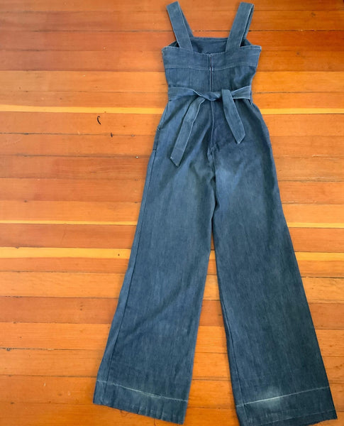 Darling 1970s Denim Overalls
