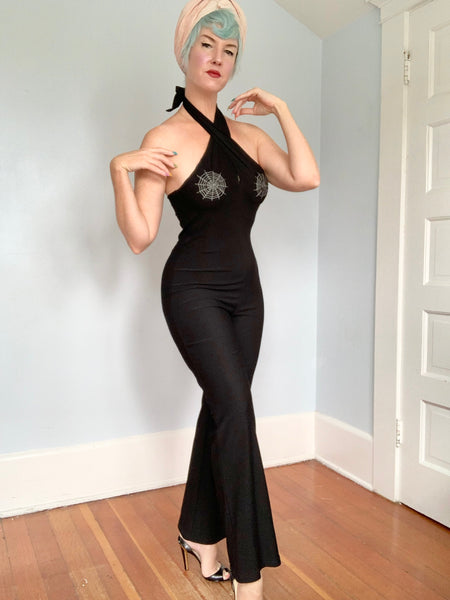 1990s Spiderweb Jumpsuit