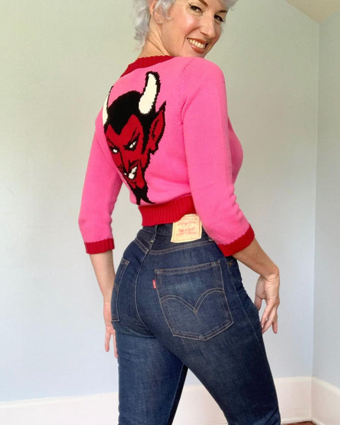 Rare “Betsey Johnson” Devil Sweater