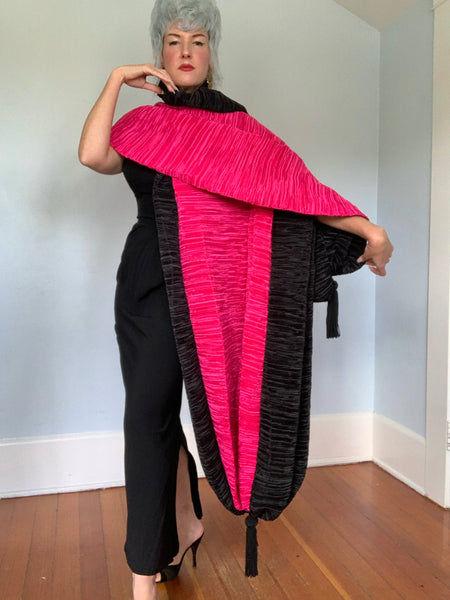 Pleats Please-esque Super Reversible Shawl