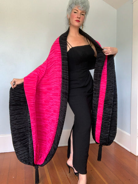 Pleats Please-esque Super Reversible Shawl