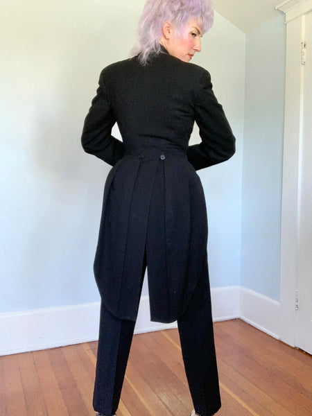 Dated 1936 Custom Made Tails Tuxedo