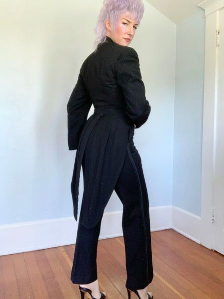 Dated 1936 Custom Made Tails Tuxedo