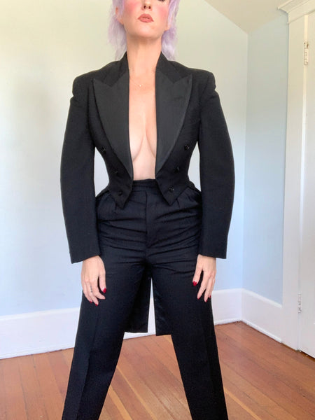 Dated 1936 Custom Made Tails Tuxedo