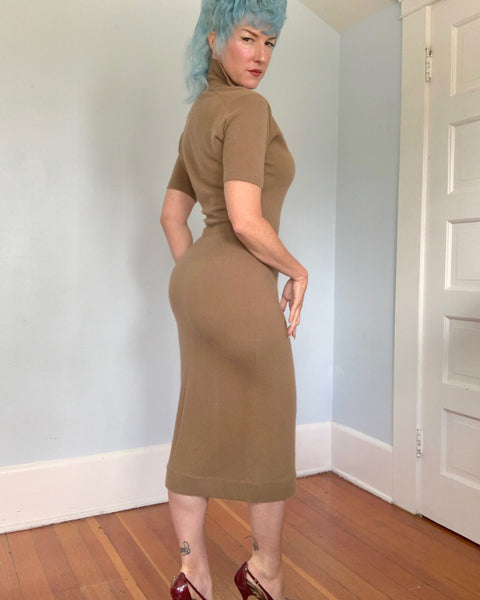 1950s Pure Cashmere Sweater Dress