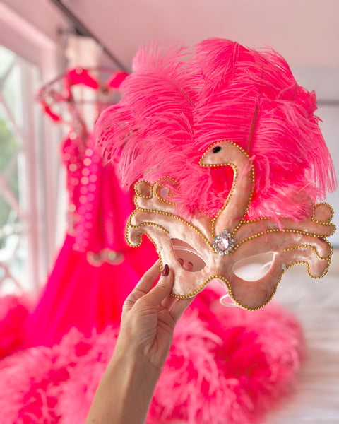 Custom Made Vintage Professional Ballroom Dancer Dress