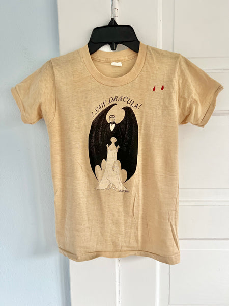 Deadstock Edward Gorey “I Saw Dracula” T-shirt