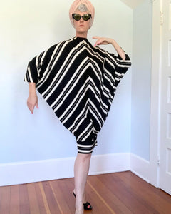 1960s Op-Art Kite Dress