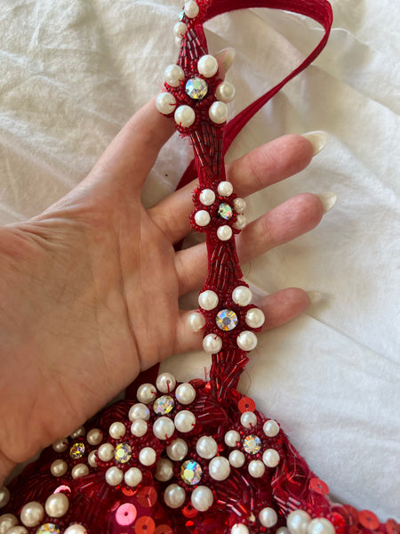 Vintage Custom Burlesque Gown