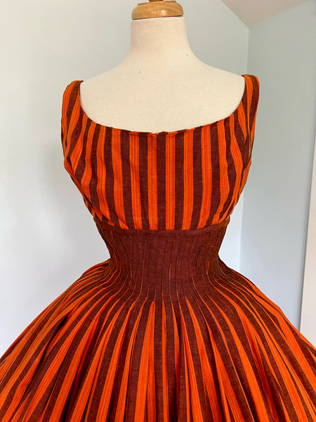1950s Mexican Cotton Sundress