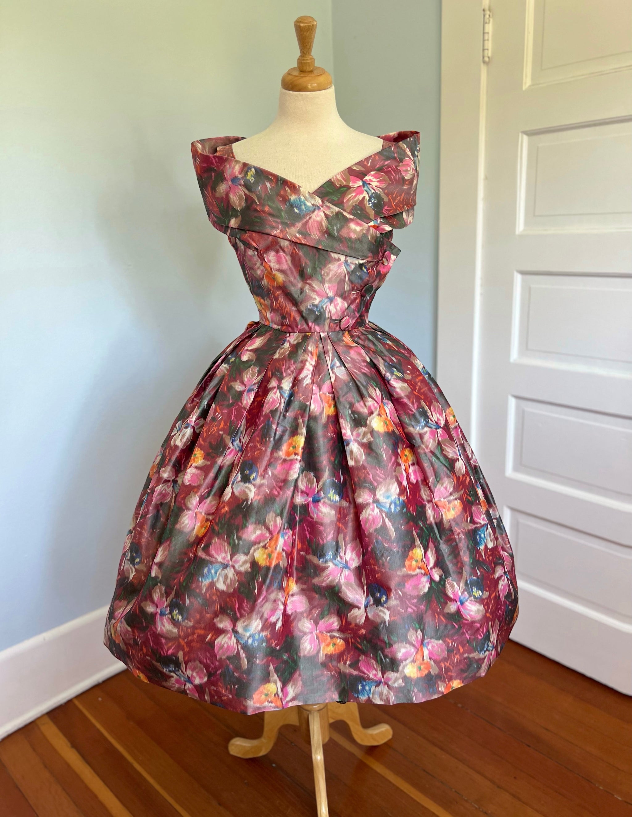 Christian Dior 1957 “Caracas” Dress Replica by “Suzy Perette New