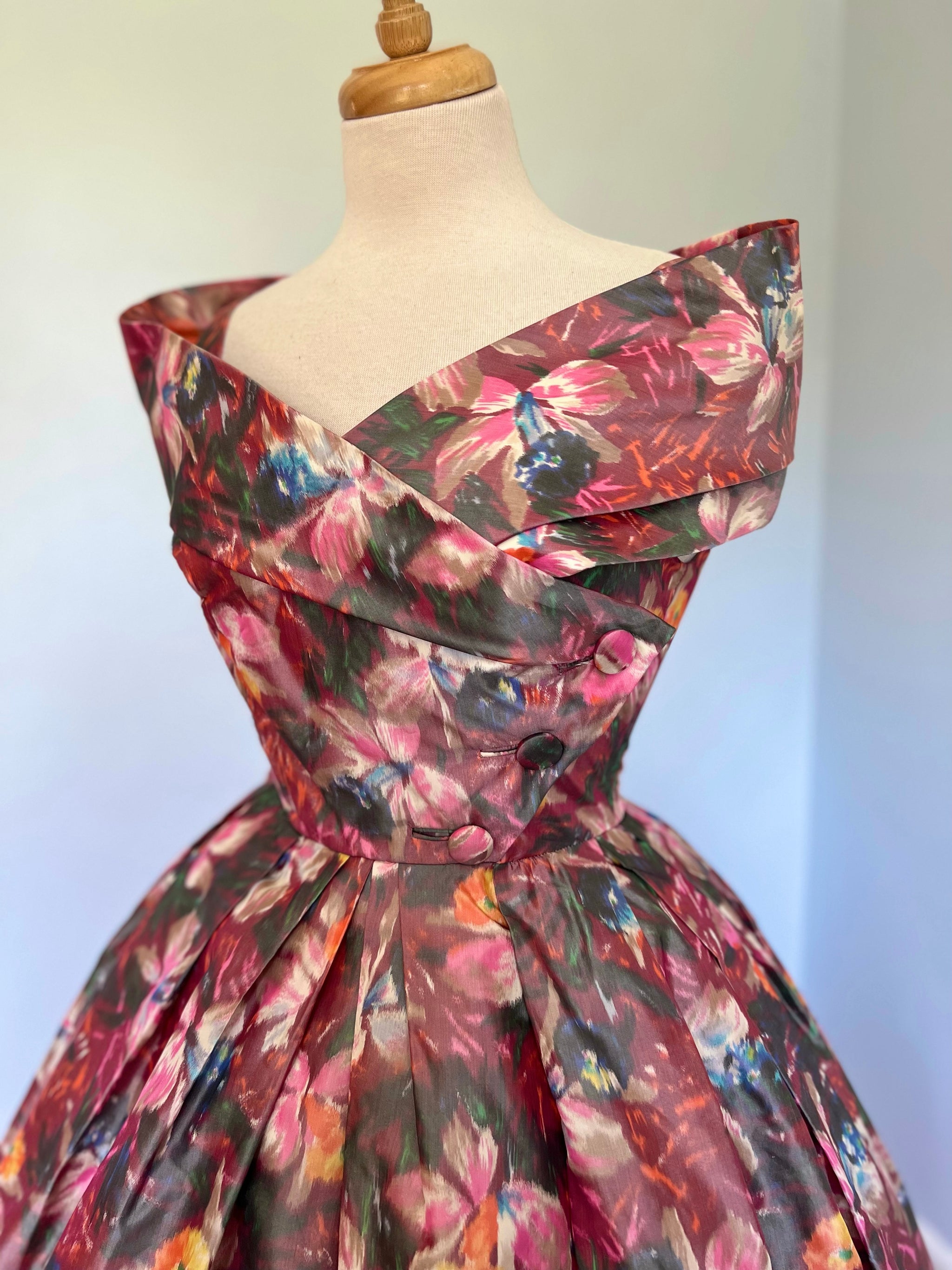 Christian Dior 1957 “Caracas” Dress Replica by “Suzy Perette New