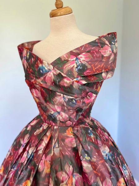 Christian Dior 1957 “Caracas” Dress Replica by “Suzy Perette New York”