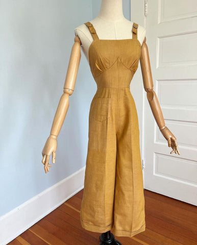 Deadstock 1930s Cotton Overalls