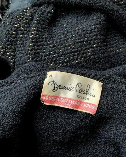 Documented 1952 “Bonnie Cashin” 3 Piece Sweater Dress Set