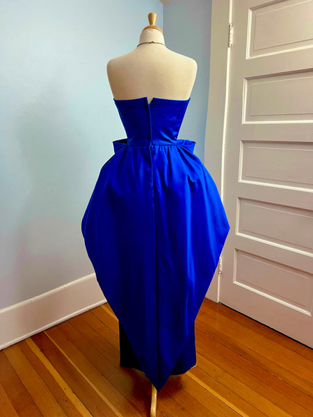 1980s “Victor Costa” Evening Gown