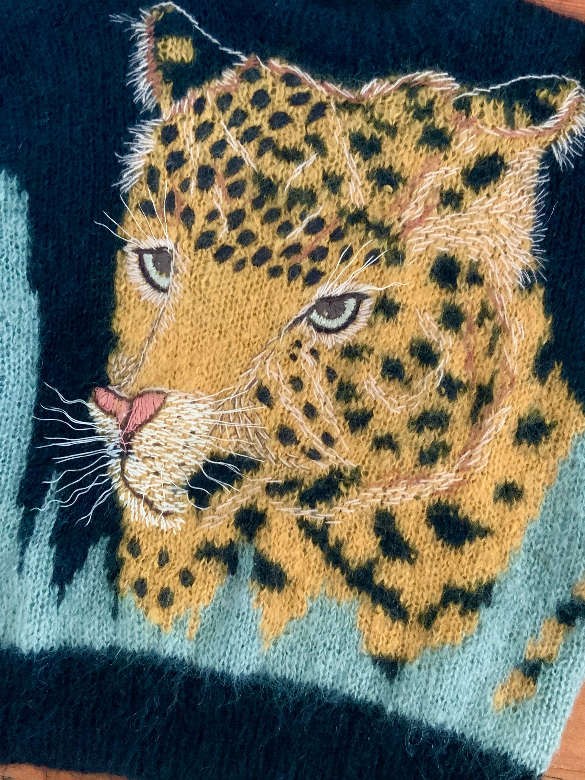 Ameri VINTAGE - 【Ameri】KID MOHAIR LEOPARD KNIT A69C633B-8EB2-4B60-8C54-