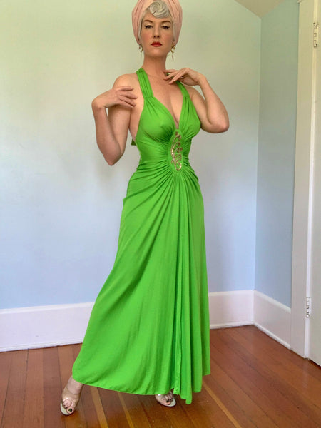 1970s does 1940s Glam Gown by “Funky”