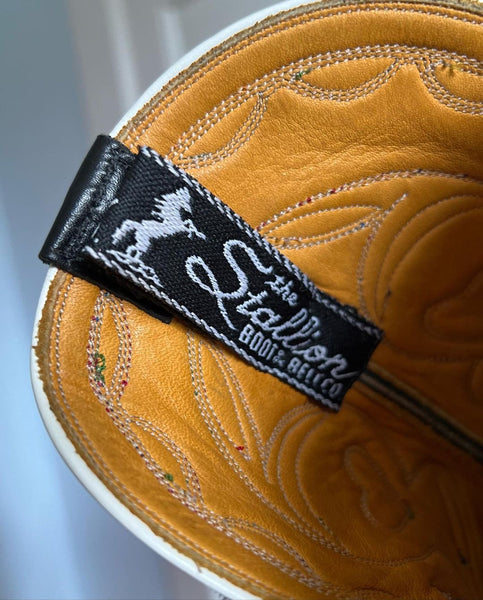 1950s Inspired Handmade Cowboy Boots by “The Stallion Boot & Belt Co.” of El Paso, Texas