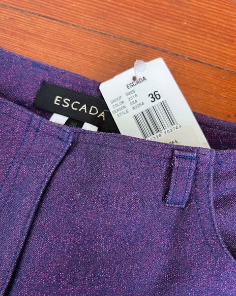 Y2K Deadstock with Tags “Escada” Swarovski Crystal DIVA Jeans