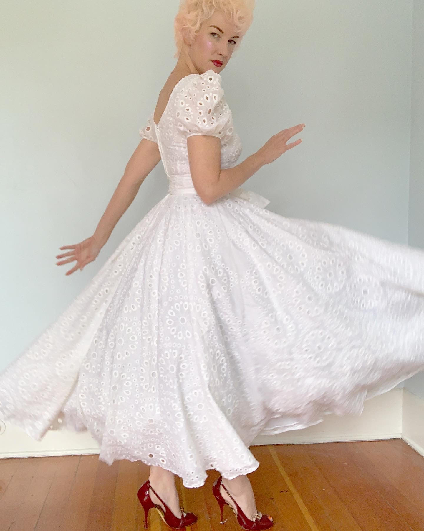 strapless open back dress The Everyday Princess Dress – butchwaxvintage